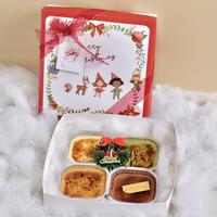 Gambar CHRISTMAS HAMPER KUE KERING COOKIES NATAL BANDUNG PASTRY CHOUX HAMPERS - MERRY 2PC CAKE dari Aussie Baked undefined 1 Tokopedia