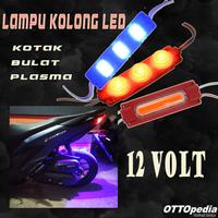 Gambar Lampu KOLONG LED Strip Module Untuk Beat Vario Scoopy Aerox Nmax Old Nmax New PCX ADV Universal Motor Mobil - BULAT 3 MATA, Merah dari OTTOPEDIA undefined 1 Tokopedia
