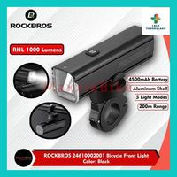 Gambar Lala- Rockbros Rhl 1000 Lampu Depan Senter Sepeda Bicycle Front Light Led 1000Lm - Black dari Lala Tokokulaku undefined 1 Tokopedia
