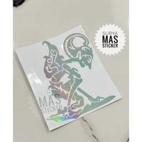 Gambar stiker hologram wayang motor dari surya mas sticker undefined 1 Tokopedia