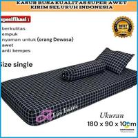 Gambar kasur busah buat 1 orang dewasa murah berkualitas anti kempes uk80x180x10cm -PrimaStock - Kotak hitam dari Indo Prima Stock undefined 3 Tokopedia