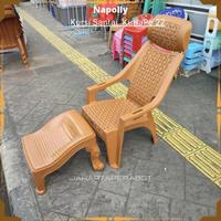 Gambar Napolly - BANGKU Napolly Santai KUHAPE 22 / Kursi Santai Plastik Napolly / KURSI KHP 22 - Kursi dari Syafajaya12 undefined 4 Tokopedia