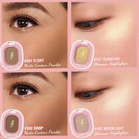 Gambar PINKFLASH OhMyShow Highlighter Contour Pallete Shimmer 4 Colors PFF02 - PF-F02#H01 dari Luven Beauty undefined 4 Tokopedia