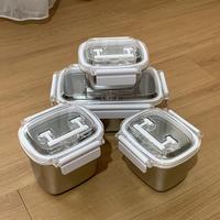 Gambar New Stainless Steel Food Container Lunch Box - FC1600ML Yellow dari Boeiboechoices undefined 5 Tokopedia