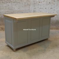 Gambar Island Table 140 JULIUS - Kitchen Island - Kitchen Set dari manaffurniture undefined 5 Tokopedia