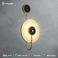Gambar CahayaMasLights LUNA | Lampu Hias Dinding Indoor Kamar / Bedside / Ruang Tamu / Dll - Minimalist Modern Kontemporer Mewah 3 Color LED FULLSET dari Cahaya Mas Lights undefined 2 Tokopedia