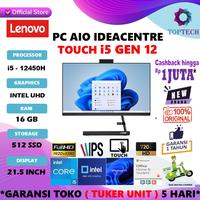 Gambar Lenovo IdeaCentre AIO 3 22IAP7 Touch Core i5 12450H 16GB 512SSD 21.5FHD W11 OHS - 8gb 256gb dari Top Tech Comp undefined 1 Tokopedia