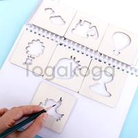 Gambar Mainan Menjiplak Gambar Bahan Kayu Isi 20 Mainan Edukasi Anak dari Togakoga Store undefined 4 Tokopedia