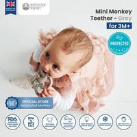 Gambar Grey - Matchstick Monkey Mini Monkey Teether / Mainan Gigi Bayi dari ekisiwa undefined 1 Tokopedia
