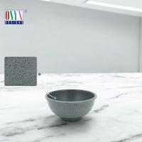 Gambar Onyx, Mangkok Kuah Kecil 4.5 inch : Melamin, Aman untuk Makanan, Halal, 22049 Cosmic Polos - Abu-abu dari Onyx Melamin undefined 4 Tokopedia