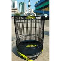Gambar SANGKAR KANDANG MURAI RAFI JAYA AIRBRAS DAN AKRILIK NO 3 - No 3: dm55 cm dari nanostotes undefined 2 Tokopedia