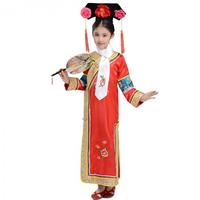 Gambar [READY STOCK] KOSTUM HUAN ZHU GE GE ADAT TRADISIONAL CHINA ANAK BAJU NEGARA UN DAY PUTRI HUANZHU MANCHU MANCHURIA - Red, 110 dari Abadi Surya Karya undefined 3 Tokopedia