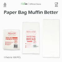 Gambar Muffin Better Paper Bag / Kantong Kertas Roti / Kentang Goreng / French Fries - French Fries dari Mapan Packaging undefined 1 Tokopedia