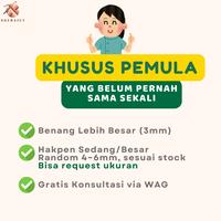 Gambar Starter Kit Crochet Belajar Merajut Untuk Pemula - Light Lake Blue dari Ngerajut undefined 3 Tokopedia