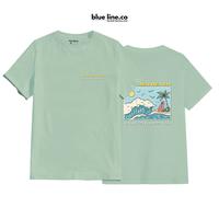 Gambar BLUE LINE.CO T-shirt Pria | Summer Beach - Black, S dari BLUE LINE.CO Official Store undefined 5 Tokopedia