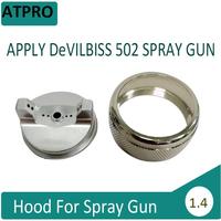 Gambar Hood Spray Gun 1.4 Berlaku Pada Devilbiss 502 Spray Gun Alat Pengecatan Semprot Profesional Menggunakan Bahan Halus dari Prazz Market undefined 1 Tokopedia