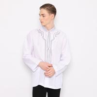 Gambar SHOHIB Baju Koko Lengan Panjang YAZID - PUTIH 02, M dari BAJU KOKO MURAH TOKO undefined 1 Tokopedia