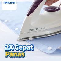 Gambar PHILIPS : GC160 GOSOKAN SETRIKA KERING AFINIA DRY IRON TAPAK DYNAGLIDE PHILLIPS AFFINIA GC 160 350 WATT dari HOKKI HOUSEWARE undefined 3 Tokopedia