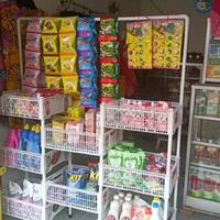 Gambar RAK WARUNG SEMBAKO/ RAK SNACK KERANJANG UNTUK MENARU MAKANAN RINGAN dari suplier_id1 undefined 1 Tokopedia
