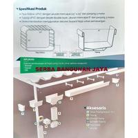 Gambar CORONG BULAT TALANG ALDERON 830 UPVC dari Serba Bangunan Jaya undefined 3 Tokopedia