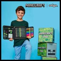 Gambar Smiggle Stationery Z It Minecraft/Minecraft Pencil Case Set/Kado dari Office Tools_ undefined 1 Tokopedia