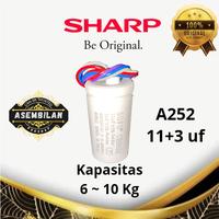 Gambar kapasitor mesin cuci 2 tabung sharp original 100% SOFO A253/A252 - A252 dari asembilanproshop undefined 1 Tokopedia