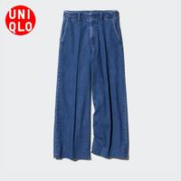 Gambar Celana Panjang Jeans Lebar UNIQLO Original Jastip - Navy, S dari Uniqlo Jastip undefined 3 Tokopedia