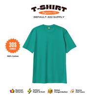 Gambar Baju Kaos Polos Wanita Lengan Pendek Warna Tosca Cotton Combed 30s Size S-XL Kasual Reguler fit - S dari DEFAULT-322 undefined 1 Tokopedia