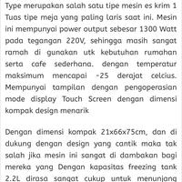 Gambar Mesin ice cream WIR-18T wiratech dari SINAR MAKMUR kitchenware undefined 3 Tokopedia