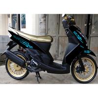 Gambar CUTTING STICKER/STRIPING YAMAHA MIO SOUL || YAMAHA MIO SOUL STRIPING VARIASI - Putih dari Helmi Sticker undefined 5 Tokopedia