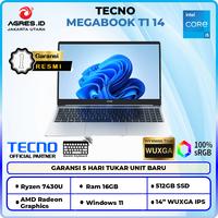 Gambar Laptop Tecno Megabook T1 14 AMD Ryzen 5 7430U Ram 16GB 512GB 14.0" WUXGA 100SRGB - Laptop & Bonus dari Agres ID Jakarta Utara undefined 1 Tokopedia