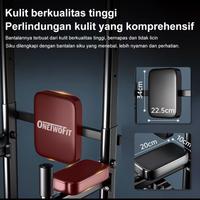 Gambar Multi-Function Adjustable Chin Up Bar Power tower Pull up Indoor alat olahraga rumahan tiang pull up portabel alat latih otot latihan otot di rumah dari LAA TAHZAN STORE JKT undefined 5 Tokopedia
