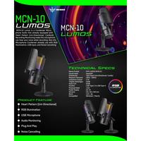 Gambar Microphone NYK Nemesis MCN-10 MCN10 Lumos RGB | USB Condenser Mic dari ESES Komputer undefined 4 Tokopedia