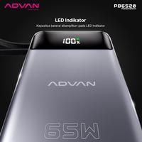 Gambar ADVAN Powerbank PB6520 Fast Charging 65W TYPE C Quick Charge 20000 mAh dari MXKomputer_NEW undefined 4 Tokopedia