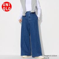 Gambar Celana Panjang Jeans Lebar UNIQLO Original Jastip - Navy, S dari Uniqlo Jastip undefined 1 Tokopedia