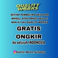 Gambar Velg Mobil Innova Reborn, Venturer, Ring 17 Velg Racing JDM HSR Ameth dari Quality Works HSR Surabaya undefined 3 Tokopedia