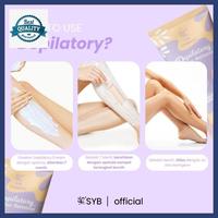 Gambar terbaru new syb depilatory hair removal 100 ml [pembersih bulu tanpa rasa sakit] high quality dari Venara Official Shop undefined 4 Tokopedia