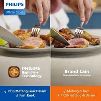Gambar (HARGA PROMO) Philips Air Fryer Analog Low Watt Multifungsi HD9100 HD 9100 3.7 Liter - Putih dari PGH Store ID undefined 2 Tokopedia