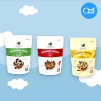 Gambar Keripik Rumput Laut | Seaweed Crispy 40 Gr | Nikmati Sensasi Asli Keripik Rumput Laut - Spicy 40 Gr dari Clemat-Clemut undefined 1 Tokopedia