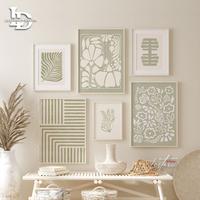 Gambar Lukisan kanvas Abstrak Panel 1 set Minimalis Modern Art Painting Dekorasi Dinding Modern - 8 pcs dari LestariiHomeDecor undefined 2 Tokopedia