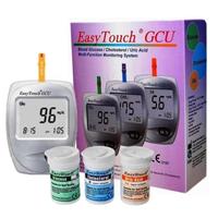 Gambar alat cek tes darah easy touch 3 in 1 kolestrol asam urat diabetes lengkap strip jarum dari liliajayavariasi undefined 1 Tokopedia
