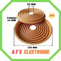 Gambar DEMPER SPEAKER DAMPER SPEAKER 15 INCHI MEMBRAN SPEAKER - 15X3,5 dari AFE Elektronik Store undefined 1 Tokopedia