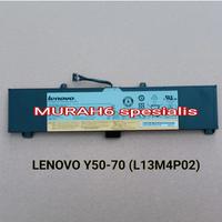 Gambar baterai battery Lenovo L13M4P02 L13M4PO2 L13N4P01 Y50-70 ORI dari SPECIALIST SPAREPART LAPTOP.COMP undefined 1 Tokopedia