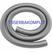 Gambar Sparepart Krisbow KW1800307 Vakum Cleaner 30L Spare Part Konektor Selang Ke Mesin Selang ke Pipa / Kepala Sedot Flat Lurus / Nozzle Sikat Sedot Debu Nozzle Air / Selang Hose / Stik Pipa Besi / Filter Kantung Kantong Debu Vacuum 30 Liter KW18-307 Parts ORI - Selang Hose dari TBSERBAKOMPLIT undefined 3 Tokopedia