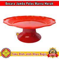 Gambar Bosara Plastik Khas Bugis Makassar – Warna Merah Elegan - Alas + Tutup dari Tokougi undefined 5 Tokopedia