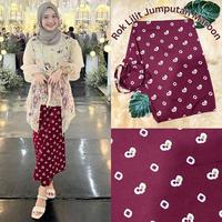 Gambar Rok Lilit Jumputan/Rok Batik Motif Jumputan Modern/Kain  Batik Jumputan/Bawahan Kebaya Modern Warna Maroon Dan Warna Lainnya - Hitam dari Kebaya Modern Grosir undefined 1 Tokopedia