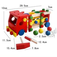 Gambar Mainan edukasi seru anak mobil mobilan truk bongkar pasang kayu wooden truck kids toys kado ulang tahun premium dari RANStore ID undefined 2 Tokopedia