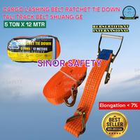 Gambar Ratchet Tie Down Tali Track Belt Pengikat Barang Cargo Lashing SHUANG GE 5 TON - 5 TON X 10 MTR dari SINOR SAFETY undefined 3 Tokopedia