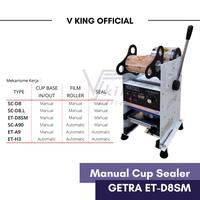 Gambar Getra ET D8SM Manual Cup Sealer with Counter ET-D8SM Garansi Resmi dari V-King Shop undefined 3 Tokopedia