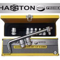 Gambar Hasston Prohex Kunci Shock Sock Sok Set 10 Pcs 8 - 24 mm 1730-001/002 dari DAGONYANG TEKNIK undefined 2 Tokopedia